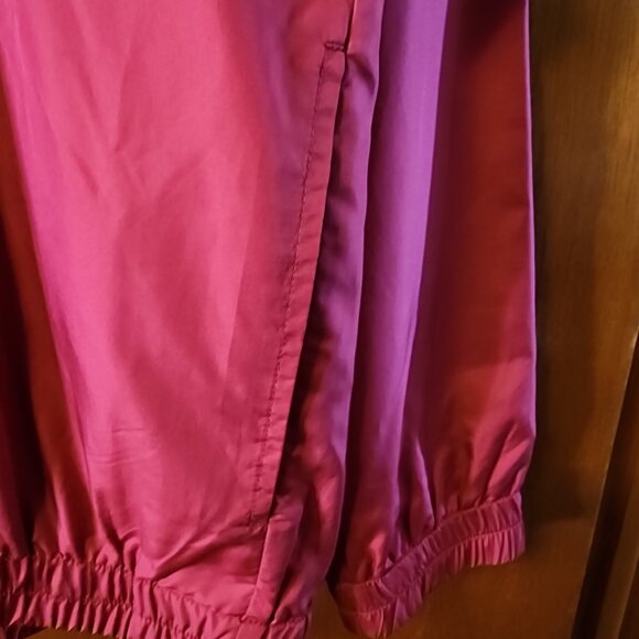 Men's Large Pro Tour Golf Red Windbreaker Pullover Jacket - Picture 5 of 11